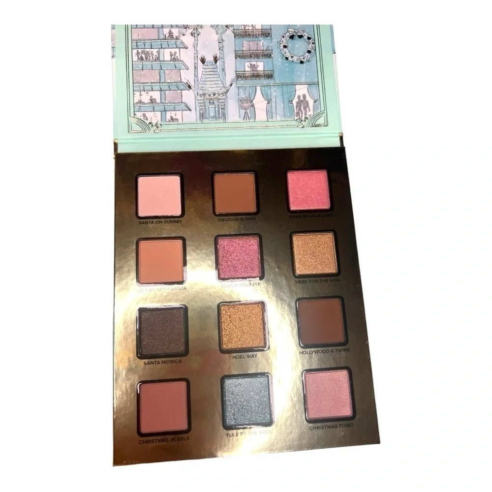 LIMITED EDITION Too Faced Christmas in Los Angeles eye shadow pallet